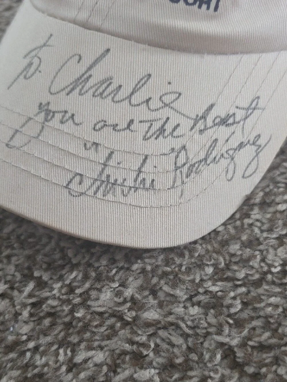 Chi Chi Rodriguez Festival of Golf Beige Baseball Cap